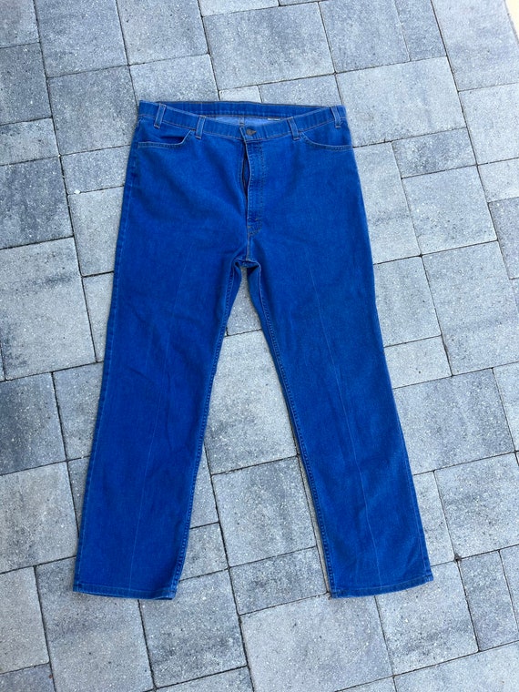 Buy Levis Genuine Vintage 1980s Bootcut Jeans Denim Size 38x34 Online in India Etsy