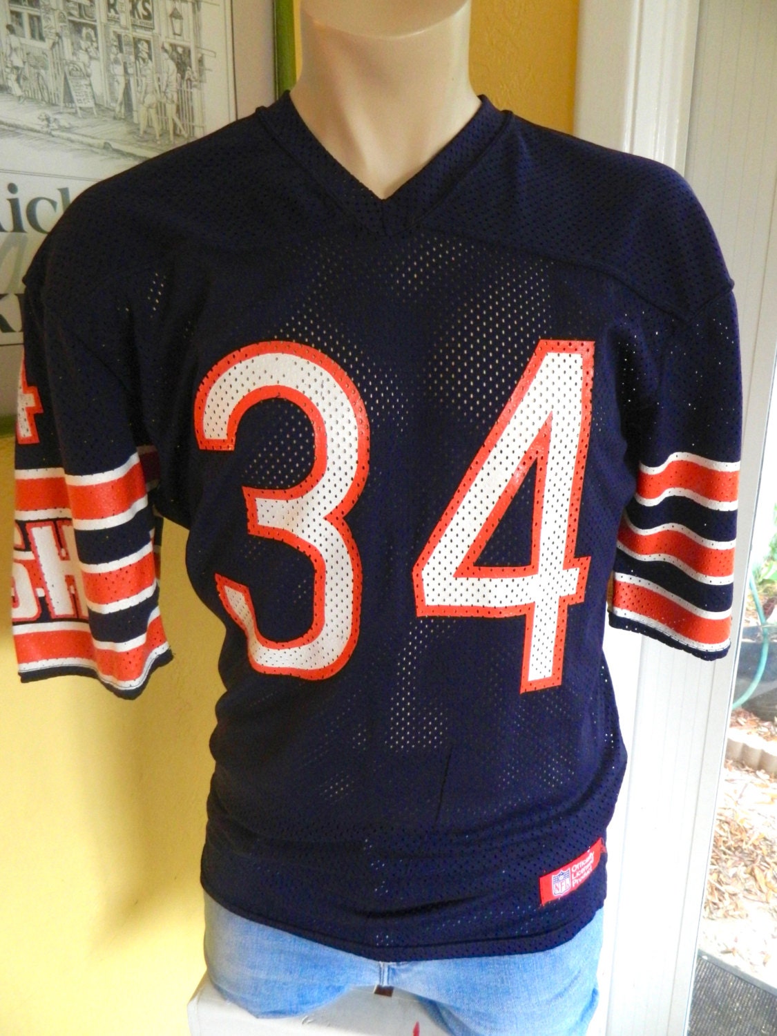 thisNthat63 Walter Payton Chicago Bears Throwback Jersey