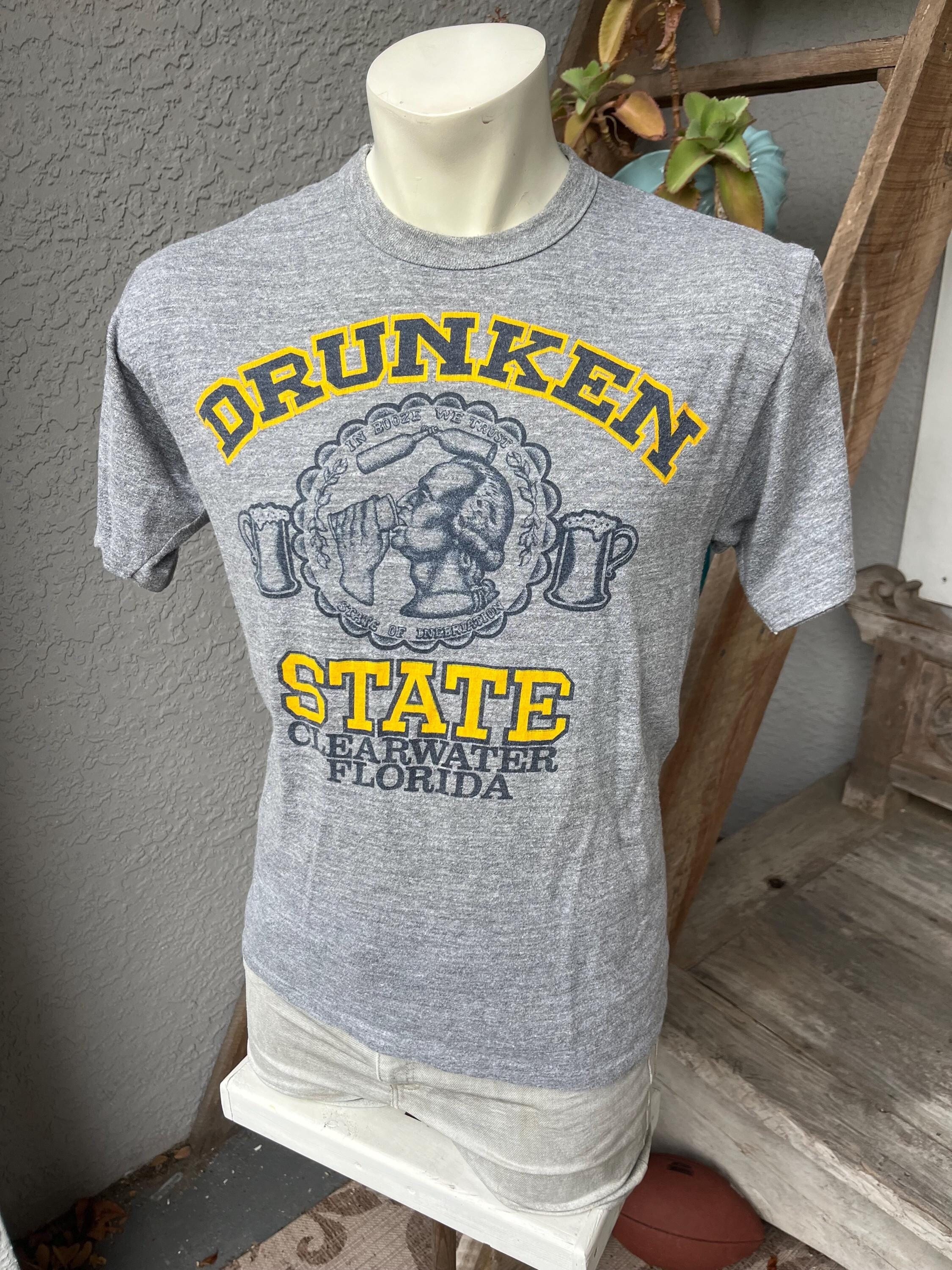1980年代、フロリダ州クリアウォーターのDrunken Stateヴィンテージ 