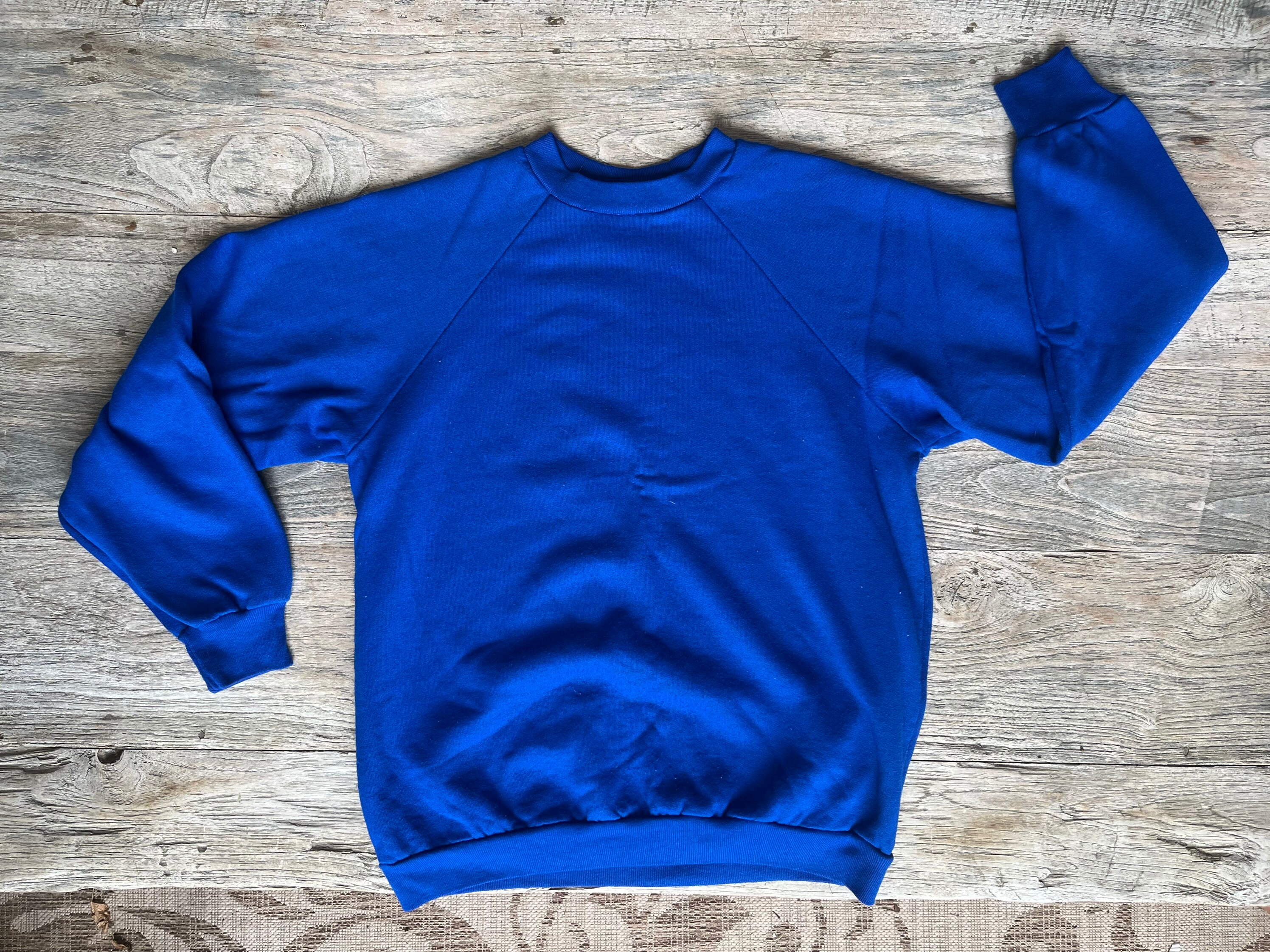 Royal 2024 blue sweatshirt