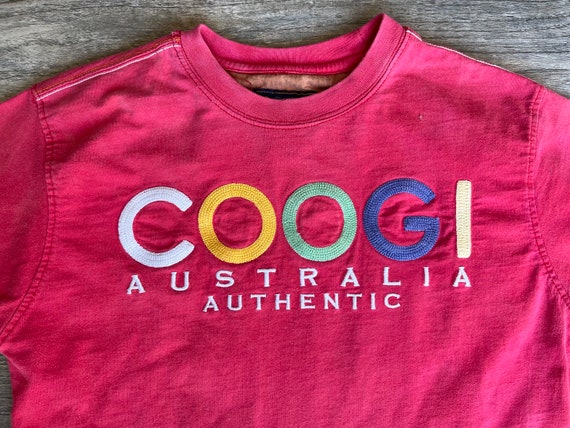 COOGI Australia 1990s vintage destroyed t-shirt -… - image 3