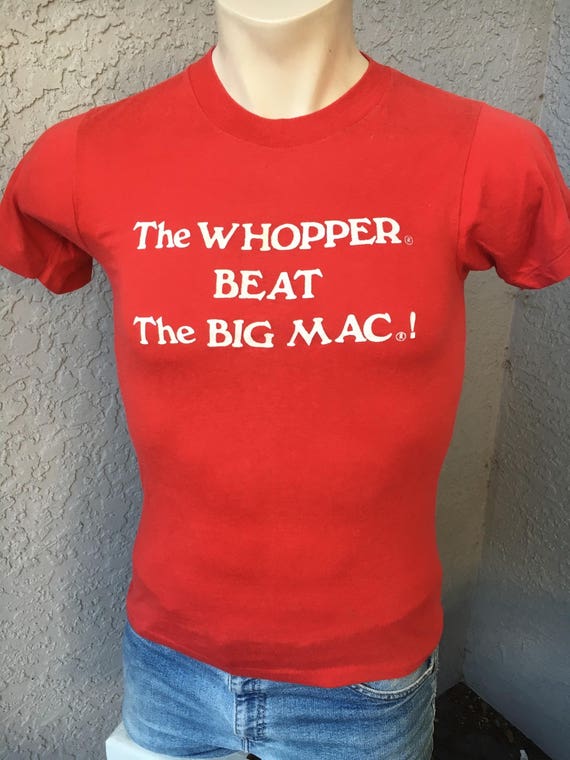 The Whopper Beat the Big Mac 1980s Burger King vi… - image 1