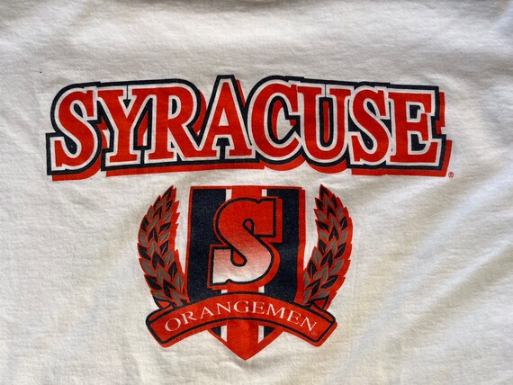 Syracuse Orangemen 1990s vintage t-shirt - size e… - image 4