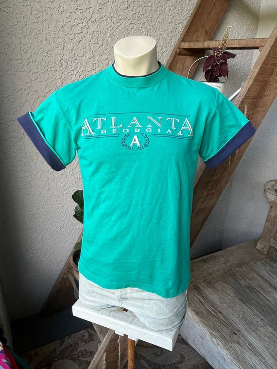 Atlanta Georgia double sleeved 1980s vintage tee s