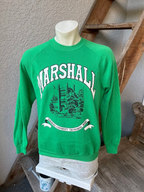 Marshall University Thundering Herd 1980s vintage 