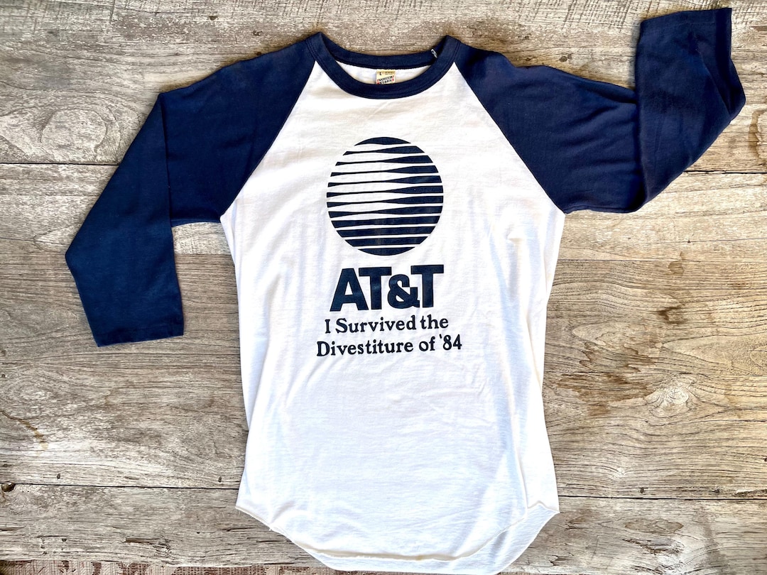 Vintage 1984 AT&T Raglan T-shirt – I Survived the Divestiture - Etsy
