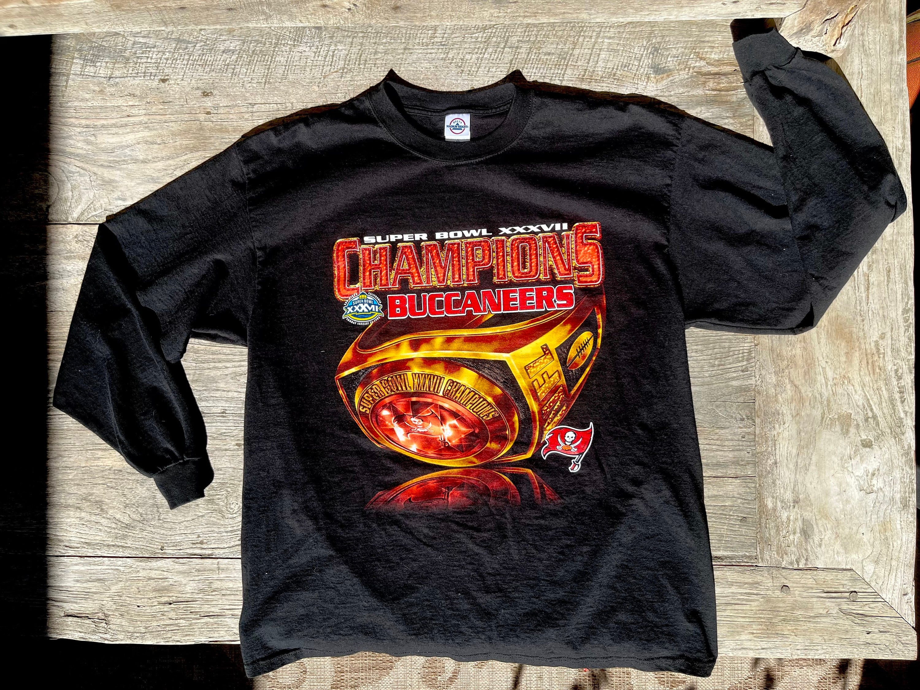 Tampa Bay Buccaneers Vintage Apparel Bucs Championship Gear