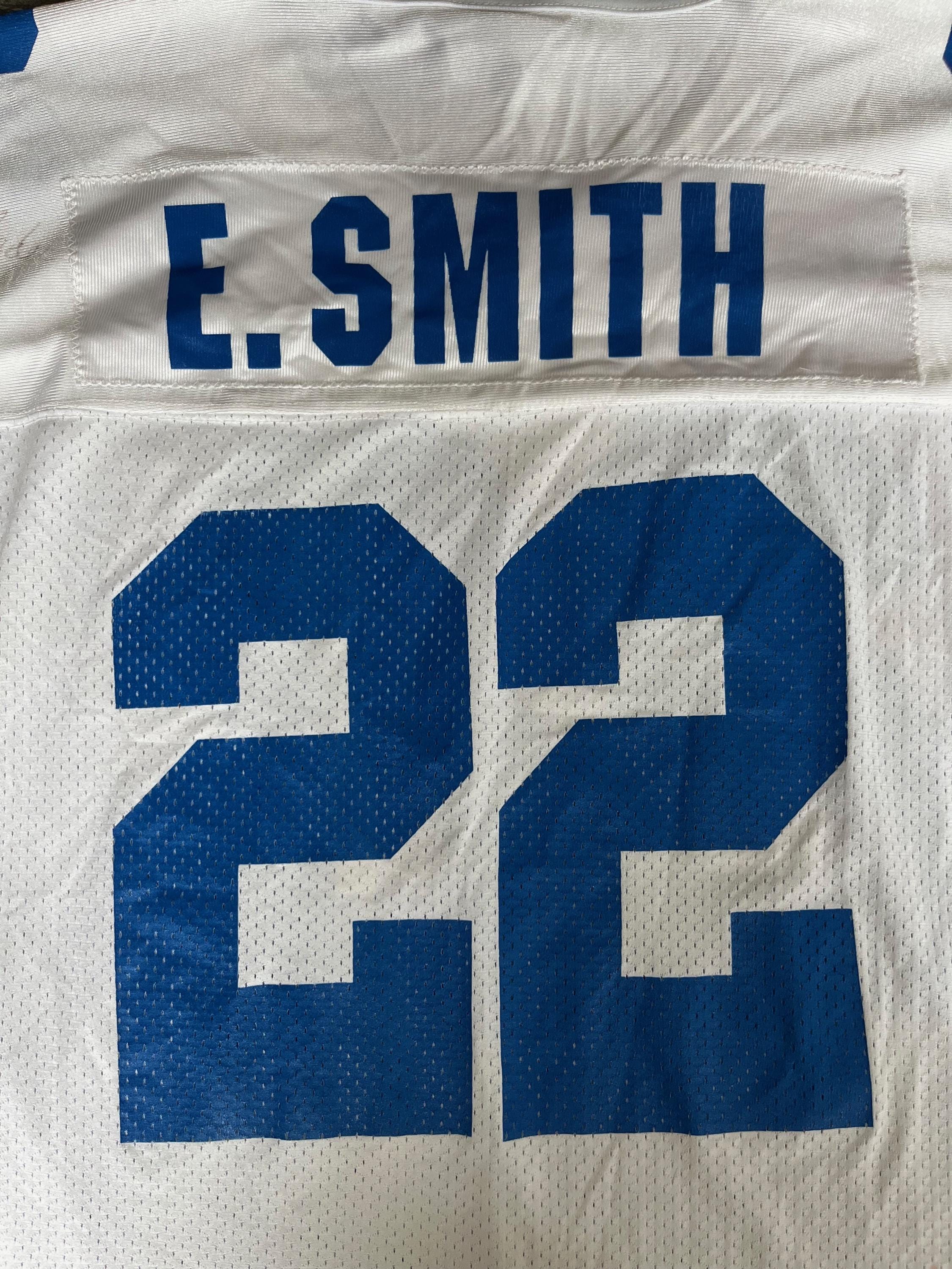 シャツ Emmitt Smith 22 Dallas Cowboys 90's USA Vintage Dallas Cowboys Emmitt Smith Jersey 90s #22 Blue NFL