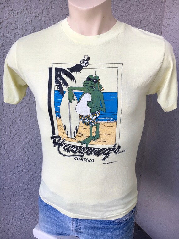 Hussong's Cantina Ensenada Mexico 1980s vintage bu