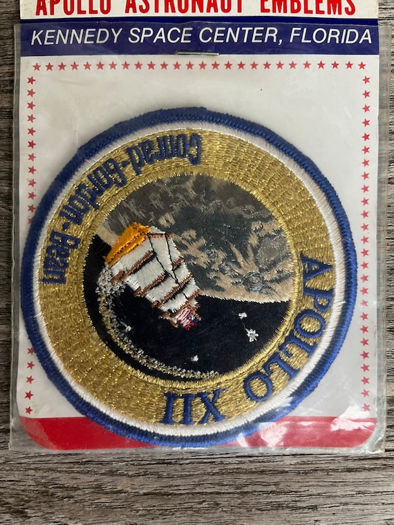 Apollo XII 1969 vintage deadstock mission patch i… - image 2