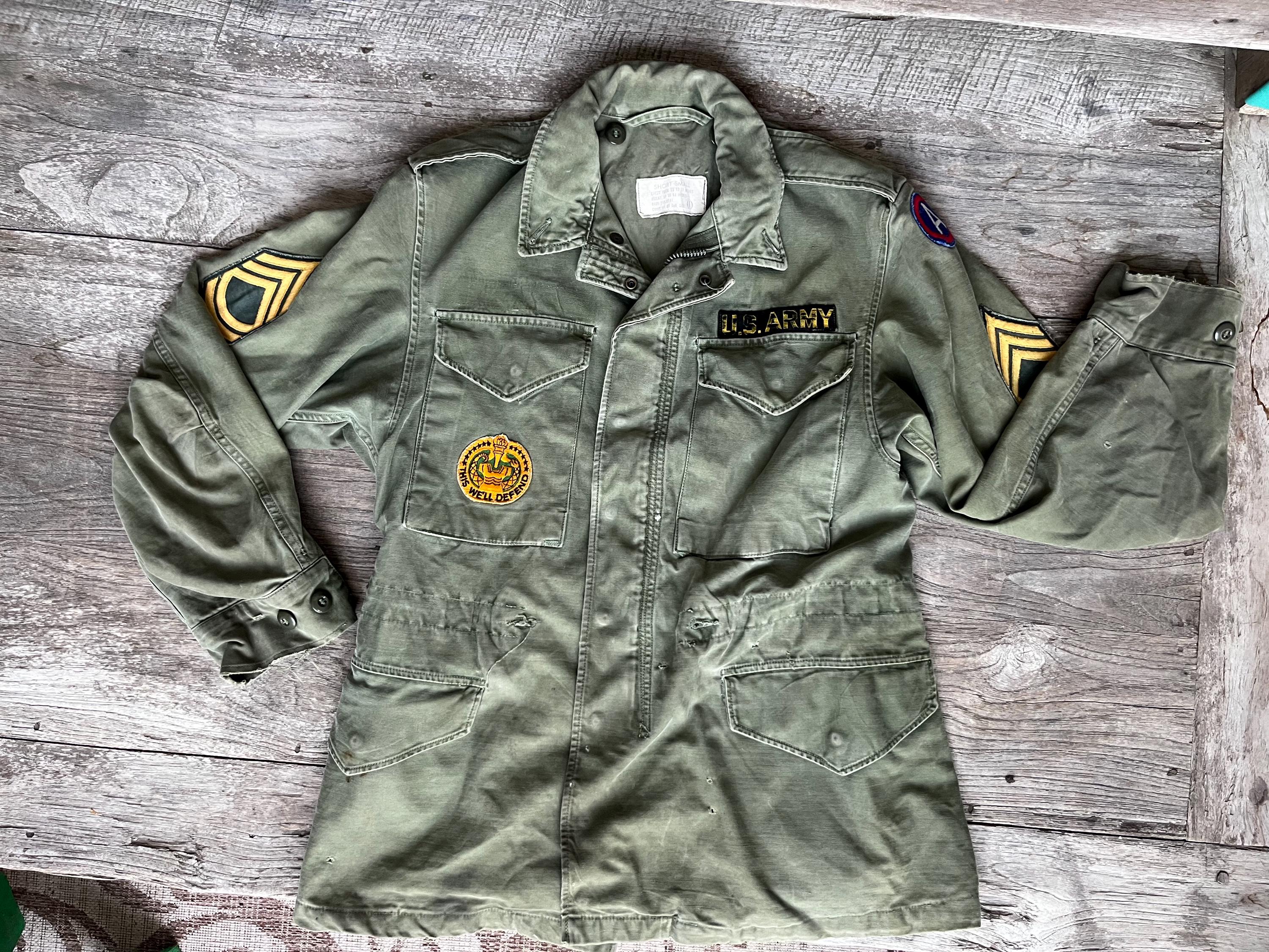 1970s Genuine Vintage M-65 US Army Field Jacket - Third Army