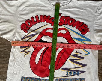 Vintage Rolling Stones 1994 Voodoo Lounge Concert Tour Tee Shirt
