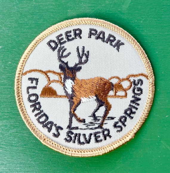 Florida's Silver Springs Deer Park 1980s vintage … - image 1
