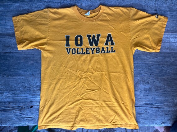 University of Iowa Volleyball 1990s vintage t-shi… - image 2