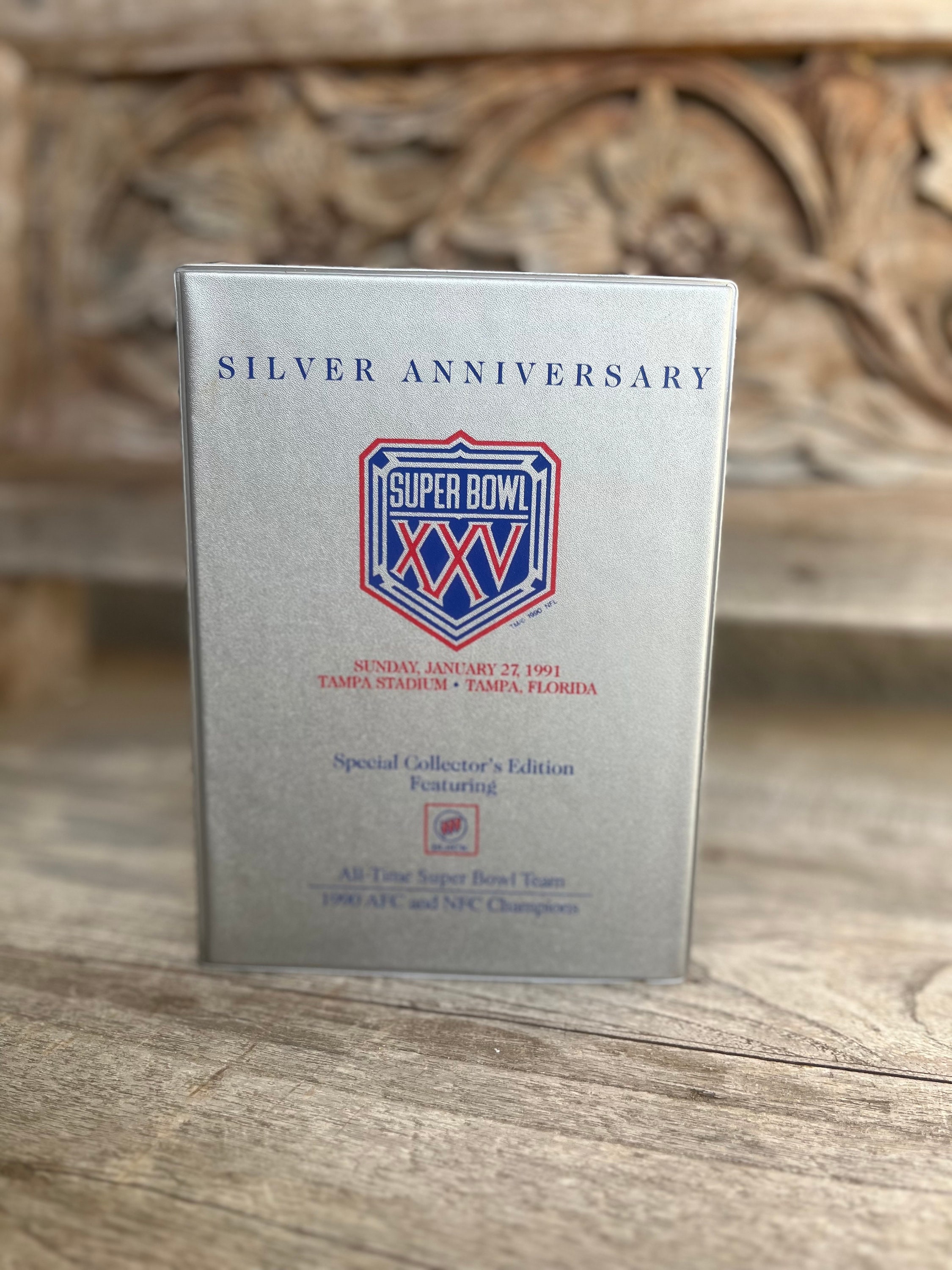 1991 Super Bowl XXV Trading Card Set: Silver Anniversary