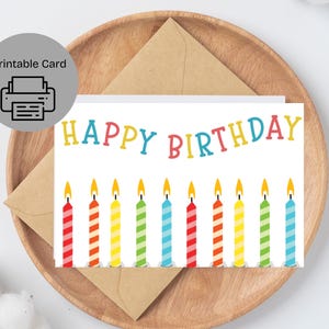 Printable Birthday Card | Birthday Card Printable | Digital Birthday Card | Printable Happy Birthday Card | Birthday Card Digital Download