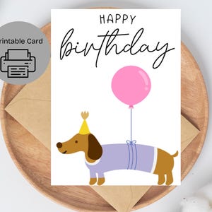 Printable Birthday Card | Birthday Card Printable | Digital Birthday Card | Printable Happy Birthday Card | Birthday Card Digital Download