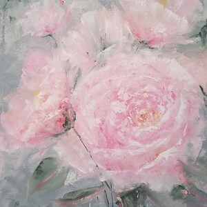 Giclee print flower floral still life  original oil painting on fine art paper nature garden floral home living decoration art garden decor