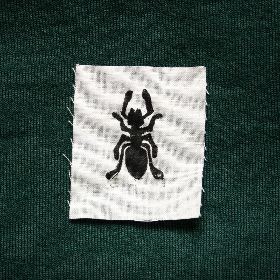 Ant | Sew on Linocut Patch | 2.5