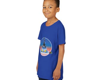 Derpy Cat K-Pop Demon Hunter Youth Tee, Funny Graphic T-Shirt