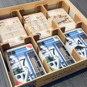 Welkom spel inlegvel/opbergruimte