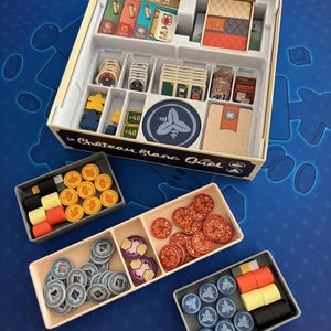 Einlage/Aufbewahrung für das Spiel The White Castle Duel