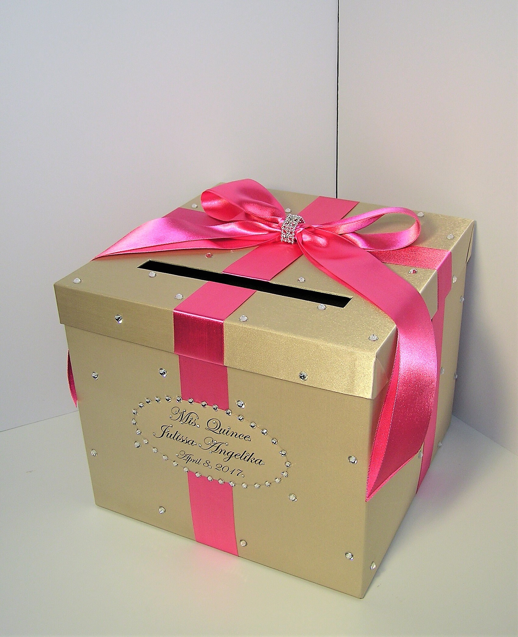 Wedding /Quinceañera/Sweet 16 Card Box Blue Gift Card Box Etsy