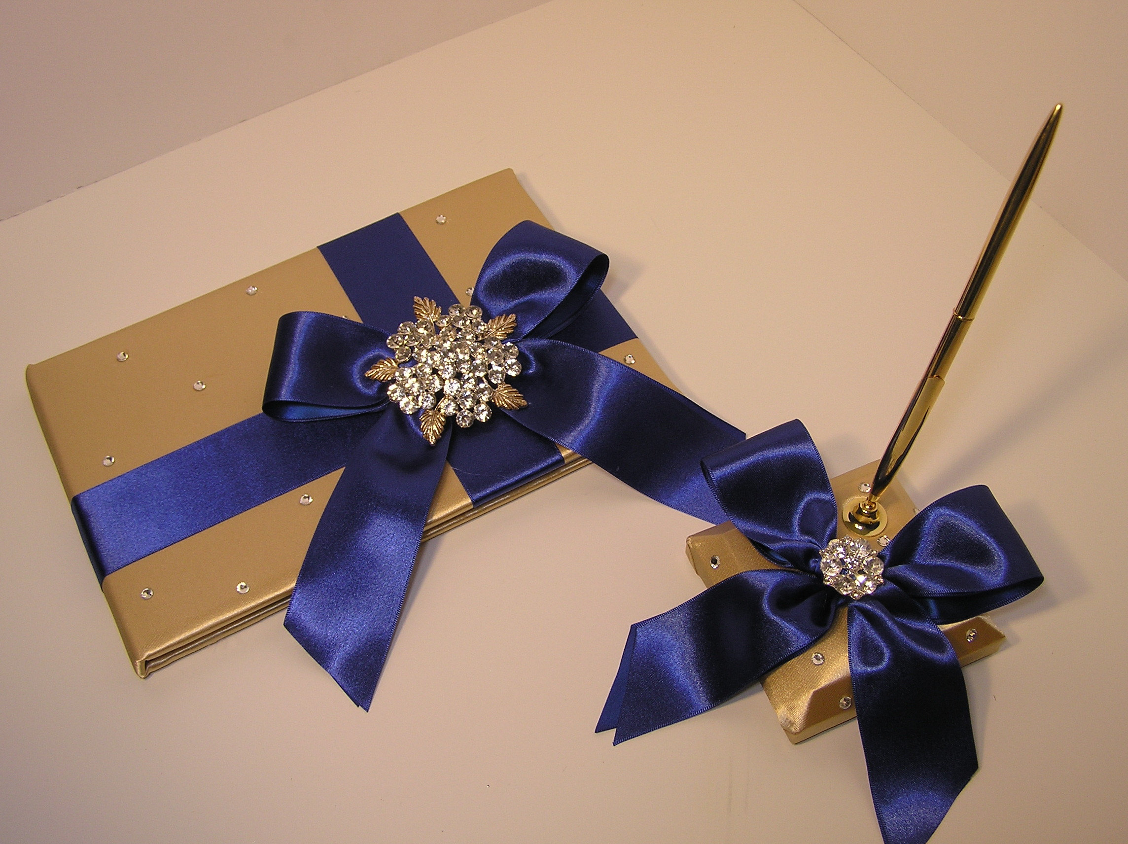 Wedding / Quinceañera / Sweet 16 Card Box Sets/ 1-tier Gold & Royal ...