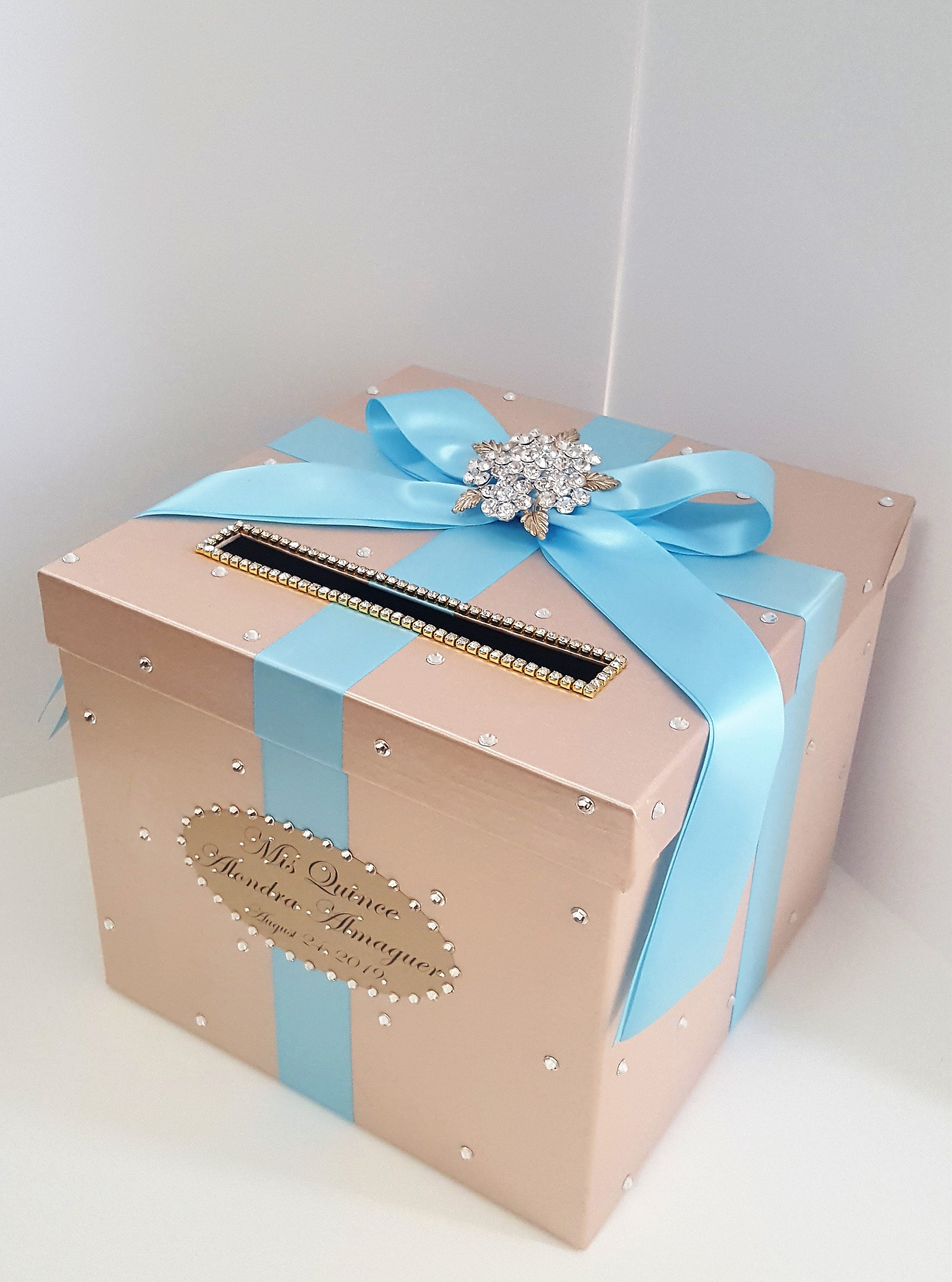 Wedding / Quinceañera / Sweet 16 Card Box Sets / 1-tier Gold, Champagne ...