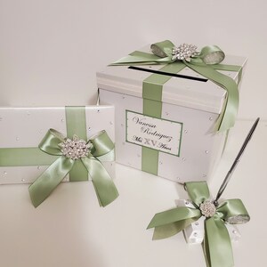 Wedding/quinceañera/sweet 16 Card Box Sets/ 1-tier Champagne & Ivory ...