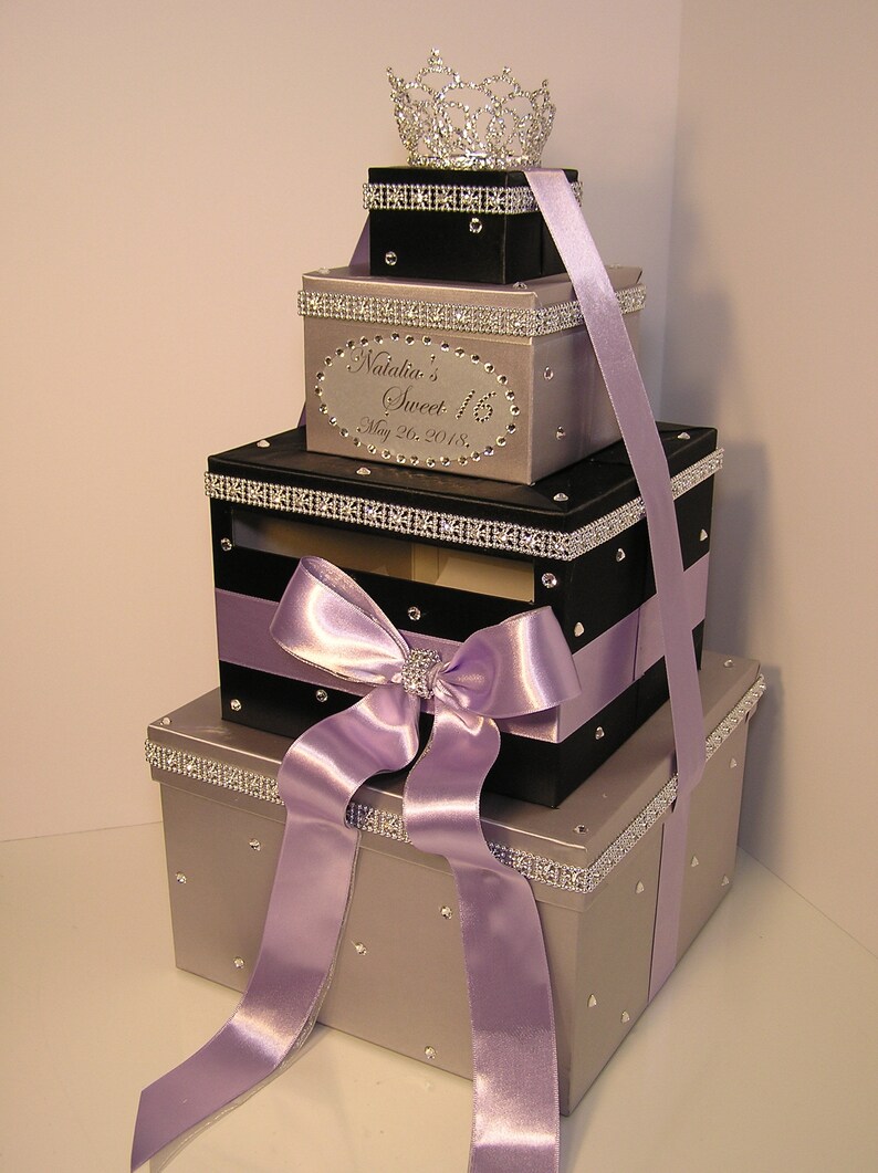 Quinceañera / Sweet 16 / Birthday /Wedding Card Box Champagne Etsy