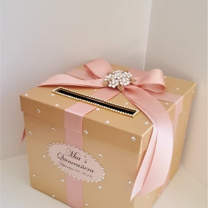 Wedding /quinceañera/sweet 16 Card Box 4sets/ 1-tier Silver & Red Card ...