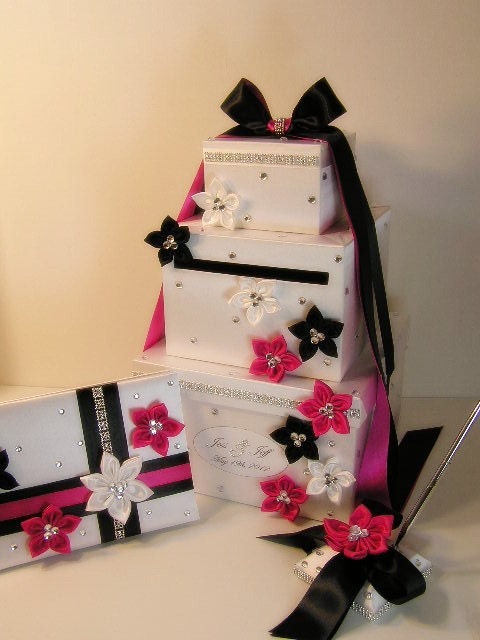 Wedding /quinceañera/sweet 16 Card Box Sets/1-tier Champagne Card Box ...