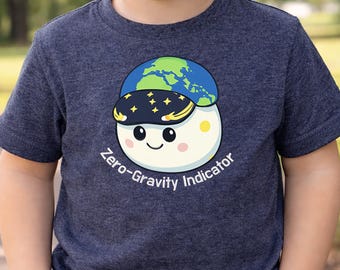RISE Mascot Toddler Space T-Shirt,  Zero Gravity Indicator, NASA Inspired Tee