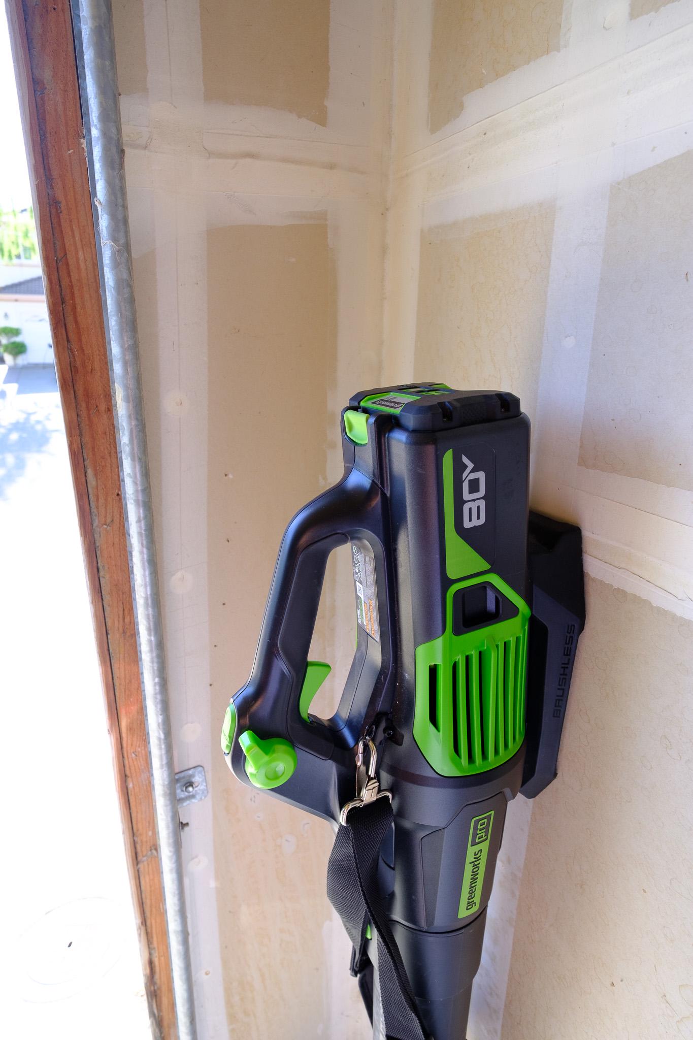 Greenworks Pro 80V Leaf Blower Heavy-duty Wall Mount for BLB489