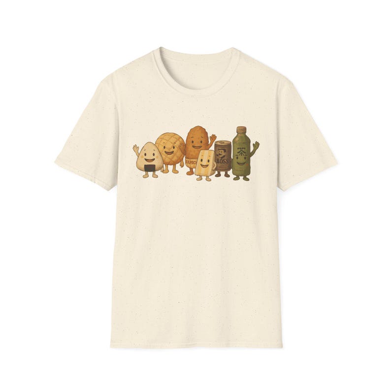 Kawaii Konbini T-Shirt | Japanese Food Tee, Japan Travel Natural