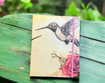 A5 Refillable Ring Binder – Standard 6-Hole | Artisan Small Batch | Customizable Planner/ Journal with Limited Edition Illustrated Cover