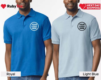 Custom Logo Polo Shirt, Custom Polo Shirt for Men and Women, Personalized Polo Shirts for Business or Casual Wear, Unisex Polo, Team Logo