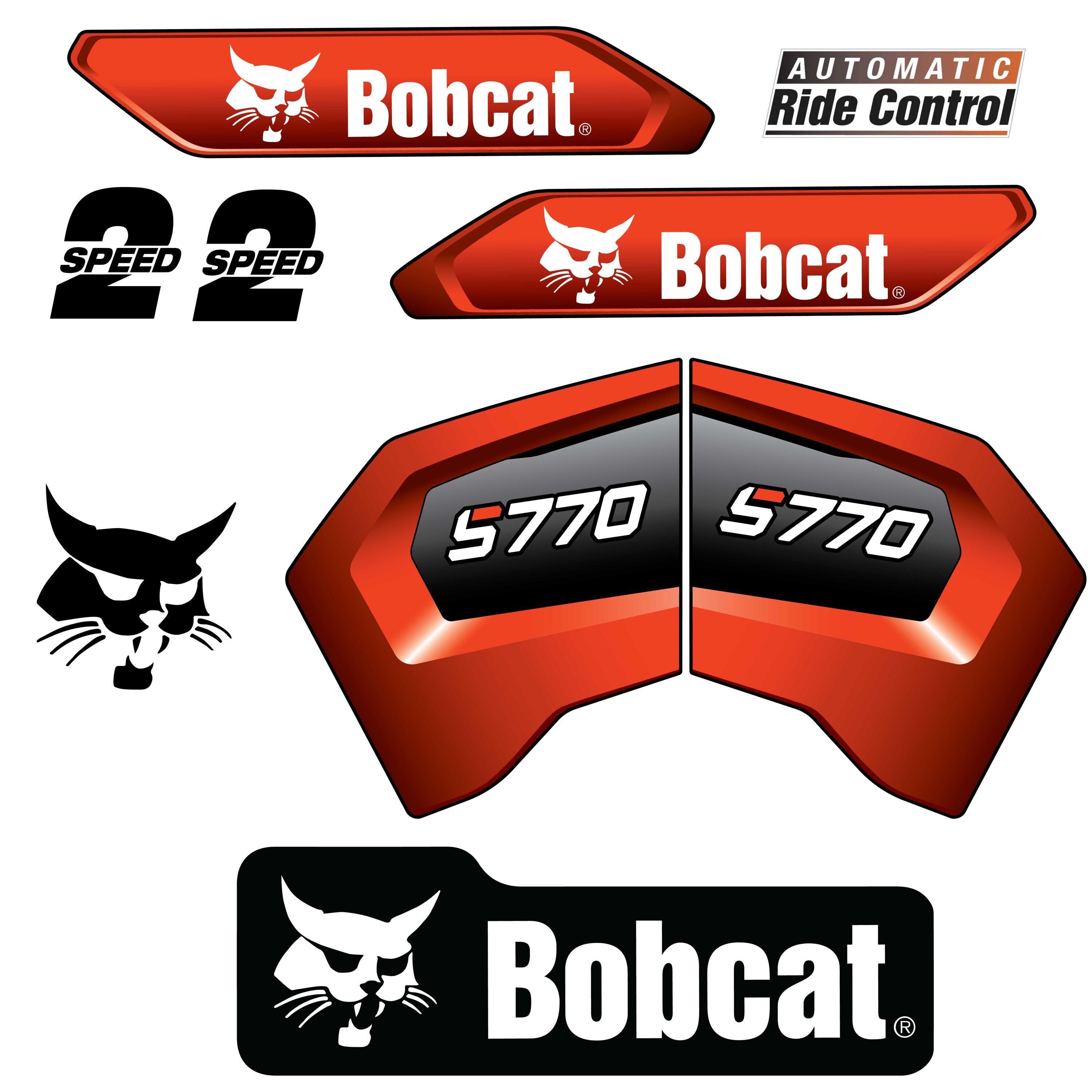 Fits Bobcat S185 Skid Steer Sticker and Decal Kit