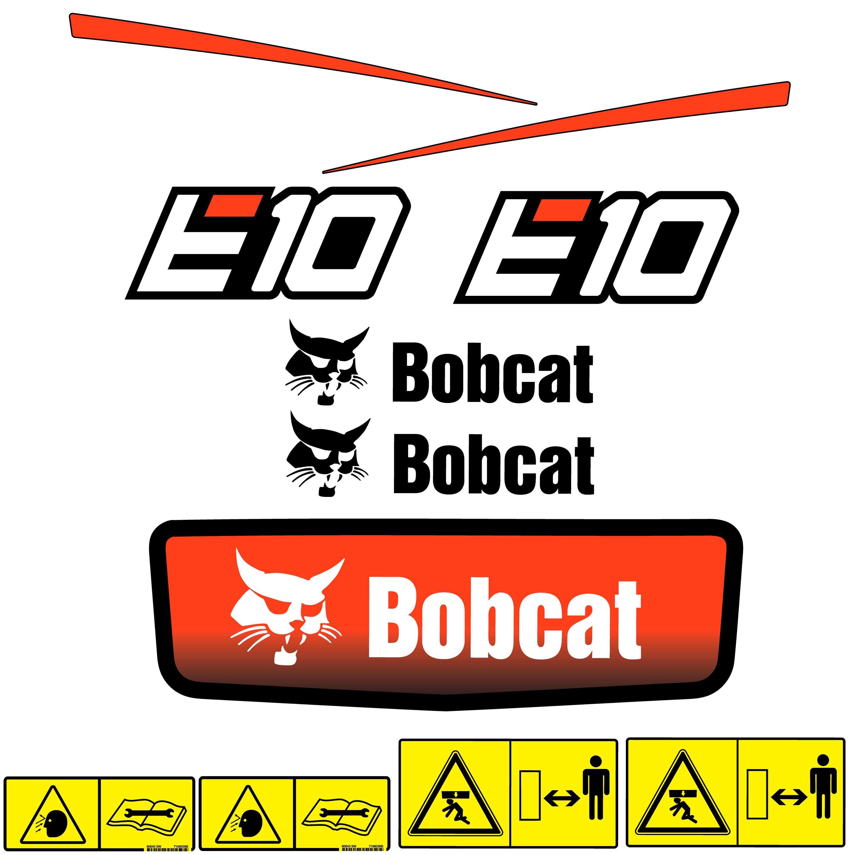 Fits Bobcat T 320 Skid Steer Decal Kit #BC-SS-T320