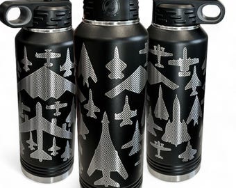 Descarga digital de The Whole Gang: envoltura SVG para vasos de aviones militares