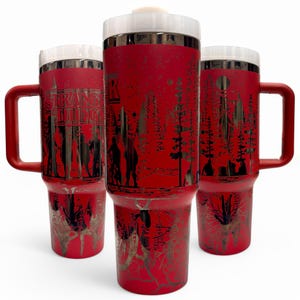 The Upside Down Digital Download - Tumbler Wrap SVG