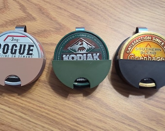 smokeless tobacco holder Dip Can Holster, Kydex Smokeless Tobacco Holder