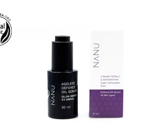 Antioxidant Defense Oil Serum with Vitamin Tetra C, Astaxanthin and Bakuchiol