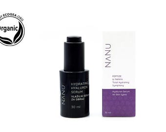 Moisturizing Serum with Hyaluronic Acid, Peptides and Papaya