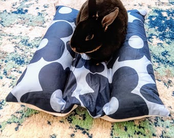 Kaninchen Flop Bett, Kaninchen Liegekissen, Kuschelkissen