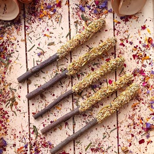 Jasmine Flower and Apple Stick Treat: Pamper your rabbits, hamsters, guinea pigs, and small rodents