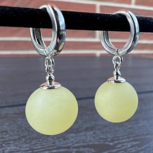 Amber Earrings for Women, Baltic Amber Earring, Amber Jewelry Gift, Bernstein