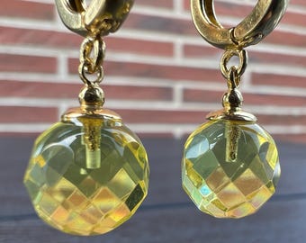 Amber Earrings for Women, Baltic Amber Earring, Amber Jewelry Gift, Bernstein