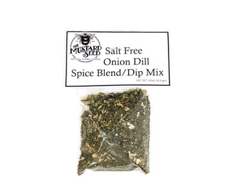 Onion Dill Spice Blend/Dip Mix (SALT FREE)